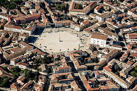 Aereal view of Palmanova